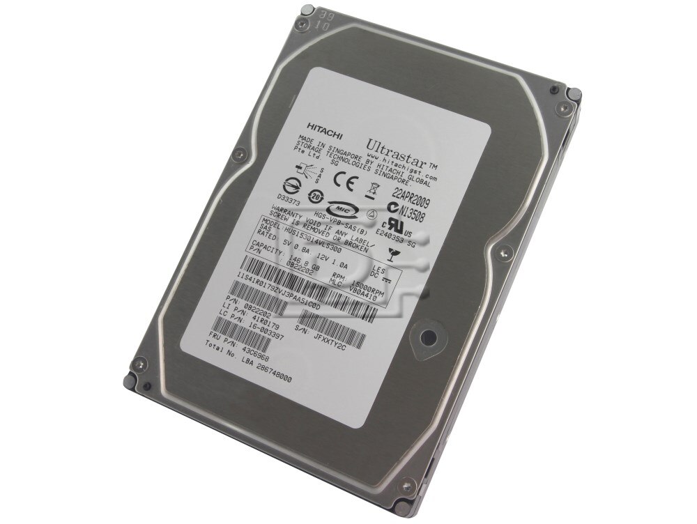 Refurb-Hard Drive,146Gb,Sas,15Krpm,3.5In Refurb-Hard Drive,146Gb,Sas,15Krpm,3.5In